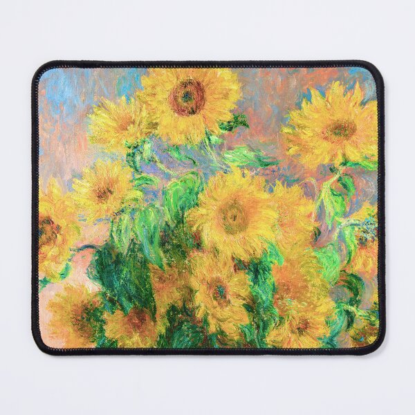 Item preview, Bouquet of Sunflowers Painting  by Claude Monet,impressionism, impressionist,Monet artwork, Monet works, Monet flower paintings, designed and sold by Tamas Das.