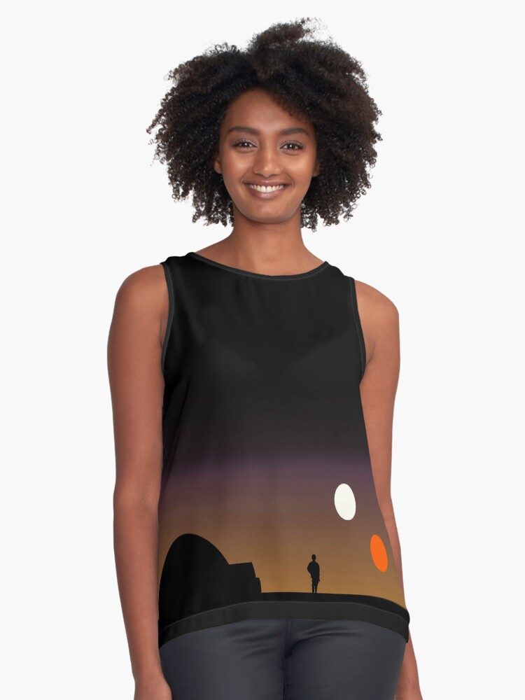 Vista previa del artículo con la obra «Blusa sin mangas», diseñado y vendido por rorkstarmason.