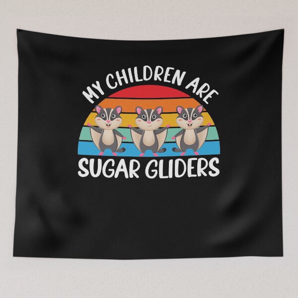 Item preview, My Children Are Sugar Gliders - Funny Flying Opossum Lover designed and sold by MakeGoodChoices.
