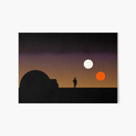 The Double Sunset... Art Board Print