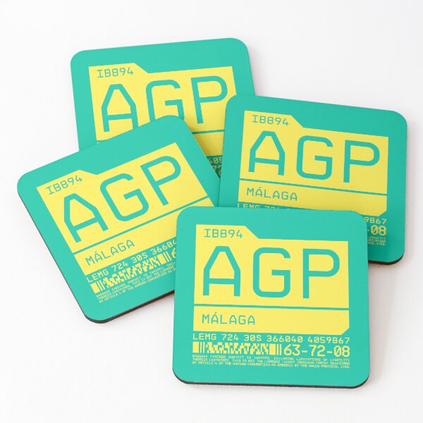 Item preview, Luggage Tag C - AGP Malaga Spain designed and sold by VoodooCircus.