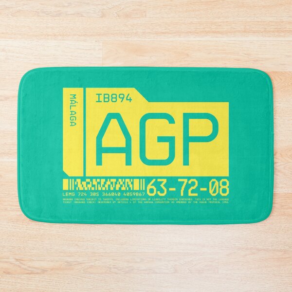 Item preview, Luggage Tag C - AGP Malaga Spain designed and sold by VoodooCircus.
