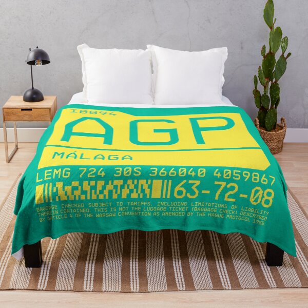 Item preview, Luggage Tag C - AGP Malaga Spain designed and sold by VoodooCircus.
