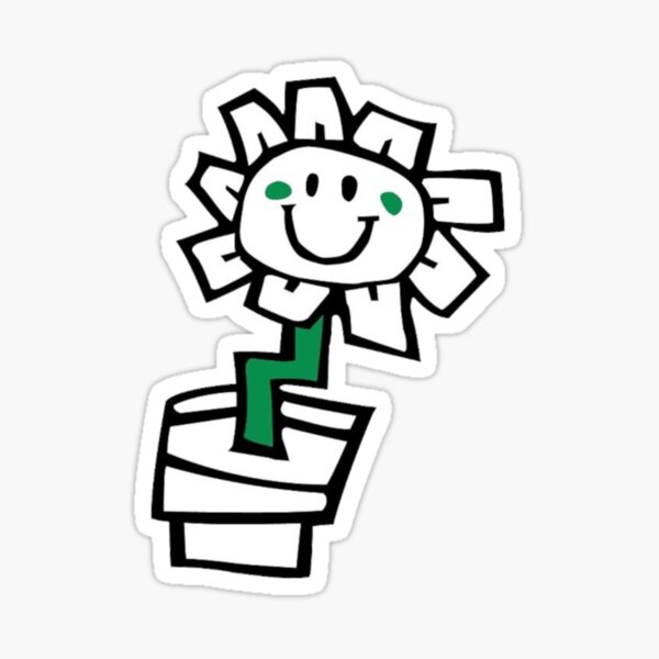Kerplunk Flower Sticker