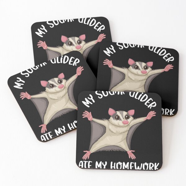 Item preview, My Sugar Glider Ate My Homework - Funny Exotic Animal Owner designed and sold by MakeGoodChoices.
