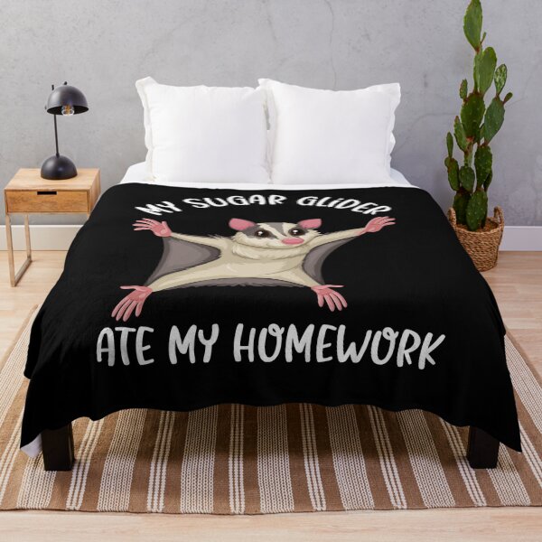 Item preview, My Sugar Glider Ate My Homework - Funny Exotic Animal Owner designed and sold by MakeGoodChoices.