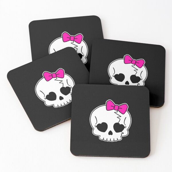 Item preview, Cutesy Skulls Pattern designed and sold by Pajamurai.