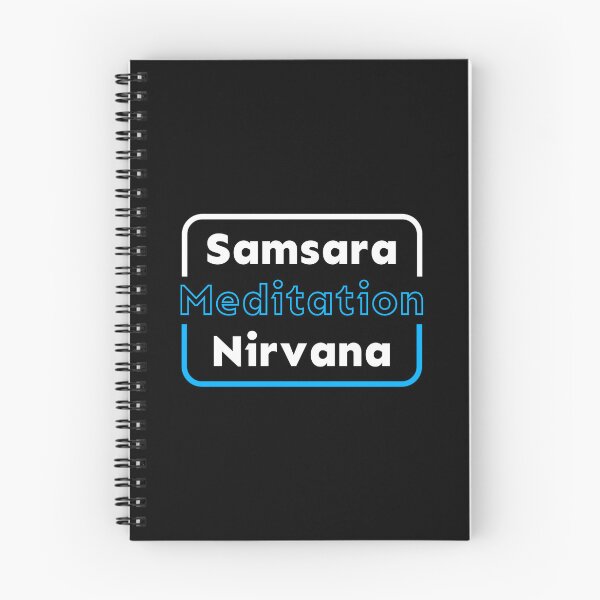 Item preview, Samsara Meditation Nirvana designed and sold by PrithviApparels.