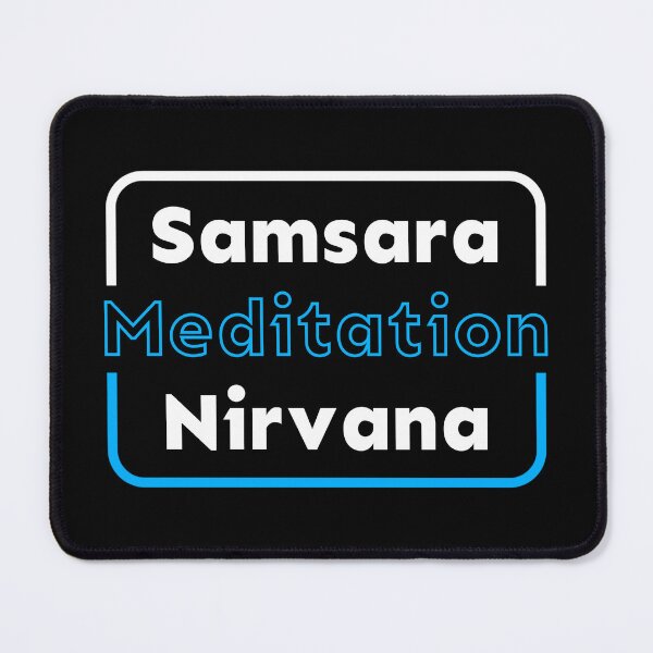 Item preview, Samsara Meditation Nirvana designed and sold by PrithviApparels.