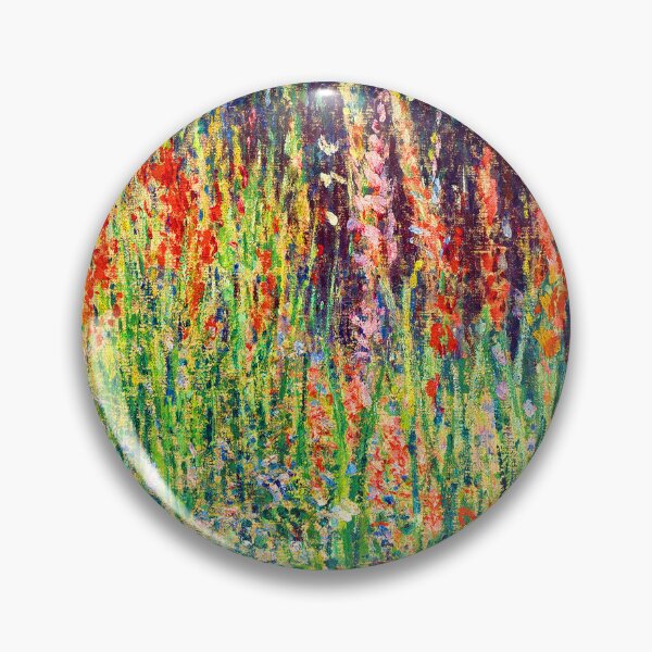 Item preview, Rounded Flower Bed Painting  by Claude Monet,claude monet garden,impressionism, impressionist,Monet artwork, Monet works, Monet garden painting, designed and sold by Tamas Das.