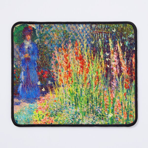 Item preview, Rounded Flower Bed Painting by Claude Monet,claude monet garden,impressionism, impressionist,Monet artwork, Monet works, Monet garden painting, designed and sold by Tamas Das.