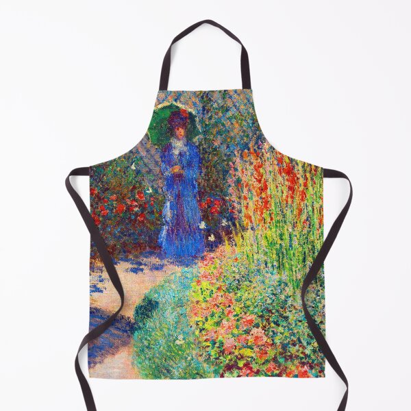 Item preview, Rounded Flower Bed Painting  by Claude Monet,claude monet garden,impressionism, impressionist,Monet artwork, Monet works, Monet garden painting, designed and sold by Tamas Das.