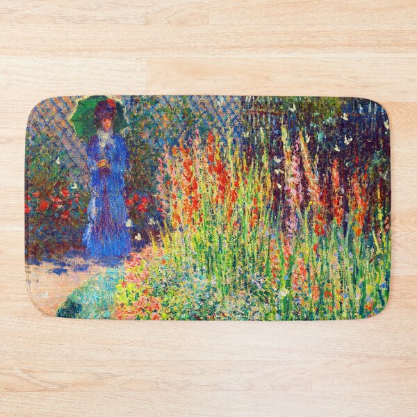 Item preview, Rounded Flower Bed Painting  by Claude Monet,claude monet garden,impressionism, impressionist,Monet artwork, Monet works, Monet garden painting, designed and sold by Tamas Das.