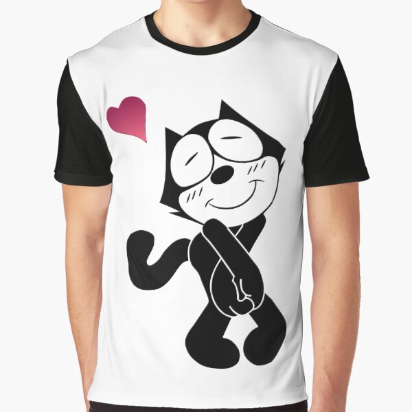 Felix the Cat Love Graphic T-Shirt