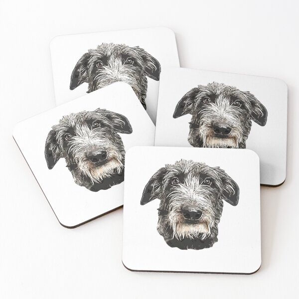 Item preview, Scottish Deerhound Beauty designed and sold by ElegantCat.