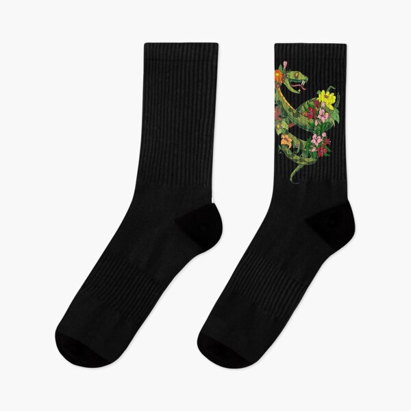Item preview, Flowers Animal Reptile Lover Pet Botanical Snake designed and sold by bestshirtdesign.
