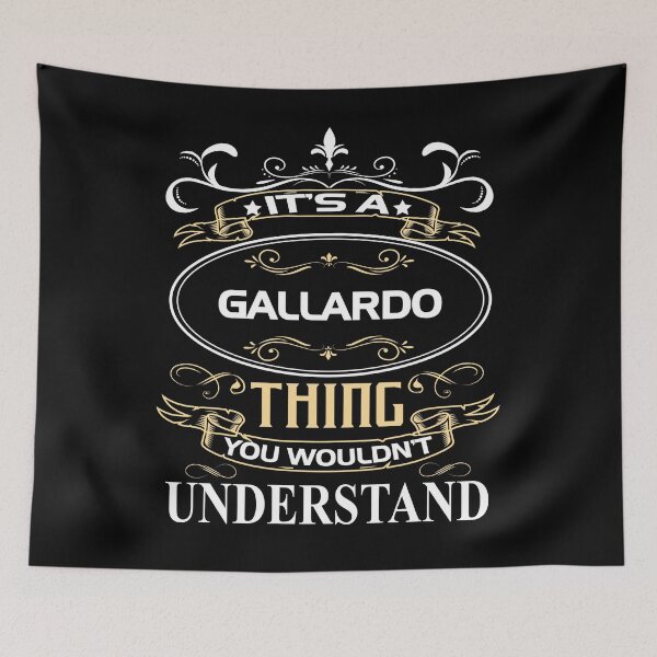 Item preview, Gallardo Name Shirt It's A Gallardo Thing You Wouldn't Understand designed and sold by DamSen18.