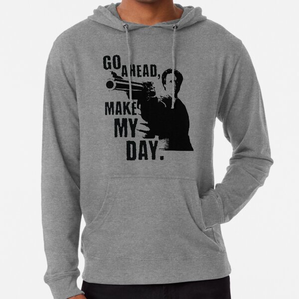 Go Ahead Make My Day Dirty Harry Clint Eastwood fan gift t shirt