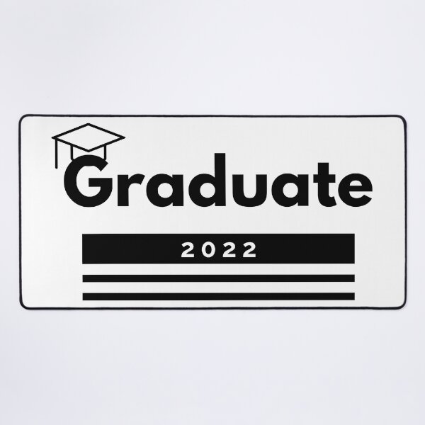 Item preview, Graduate 2022. Simple Typography Black Graduation 2022 Design with Graduation Cap. designed and sold by That Cheeky Tee.