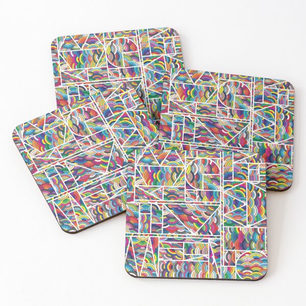 Item preview, Kaku Technicolor designed and sold by fimbisdesigns.