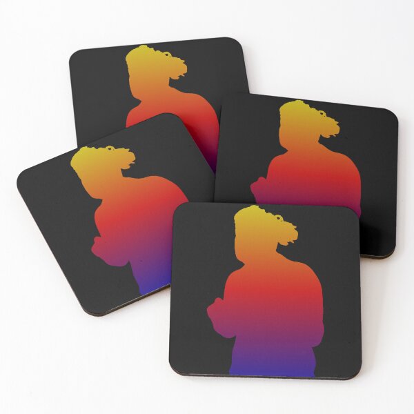 Item preview, Teachurb Anime Pose Colorful Fighter Silhouette Gamer Brand Streamer  designed and sold by TeachUrb.