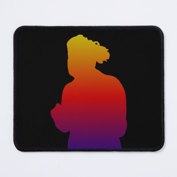 Item preview, Teachurb Anime Pose Colorful Fighter Silhouette Gamer Brand Streamer designed and sold by TeachUrb.