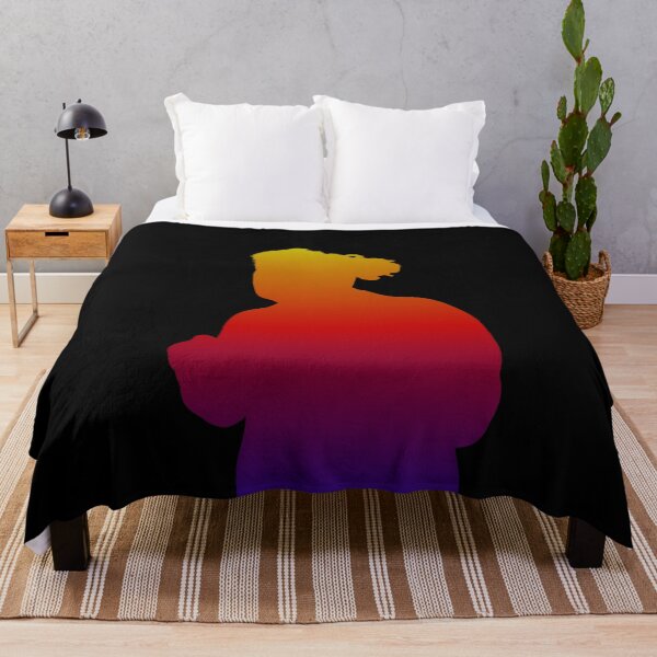 Item preview, Teachurb Anime Pose Colorful Fighter Silhouette Gamer Brand Streamer designed and sold by TeachUrb.