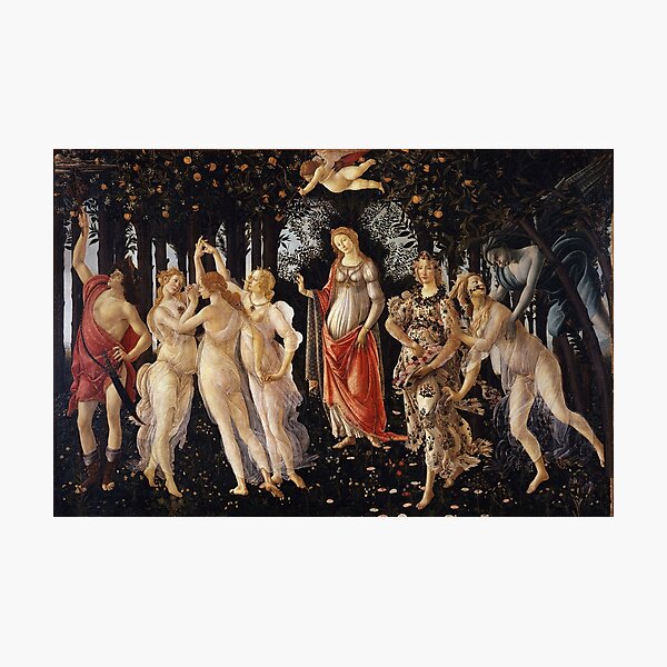 Aperçu de l'œuvre La Primavera - Allégorie Du Printemps - Sandro Botticelli créée et vendue par maryedenoa.