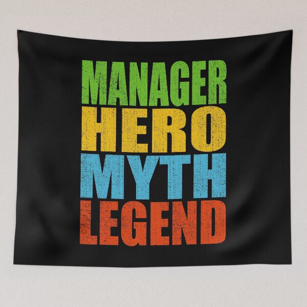 Item preview, Manager Hero Myth Legend designed and sold by MoonsmileProd.