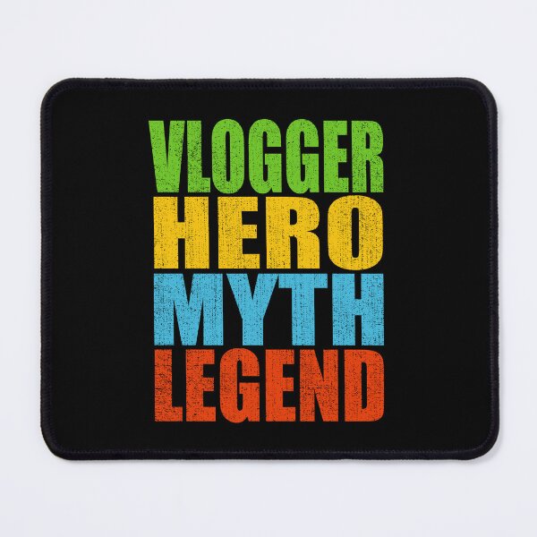 Item preview, Vlogger Hero Myth Legend designed and sold by MoonsmileProd.