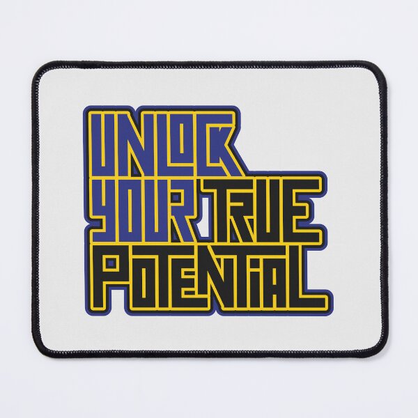 Item preview, Unlock Your true potential | Fitness | Workout Motivation designed and sold by DrawingBoard.