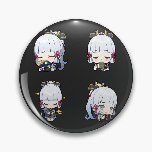 Artikelvorschau, Chibi Ayaka Pack - Genshin Impact entworfen und verkauft von 1umynst.