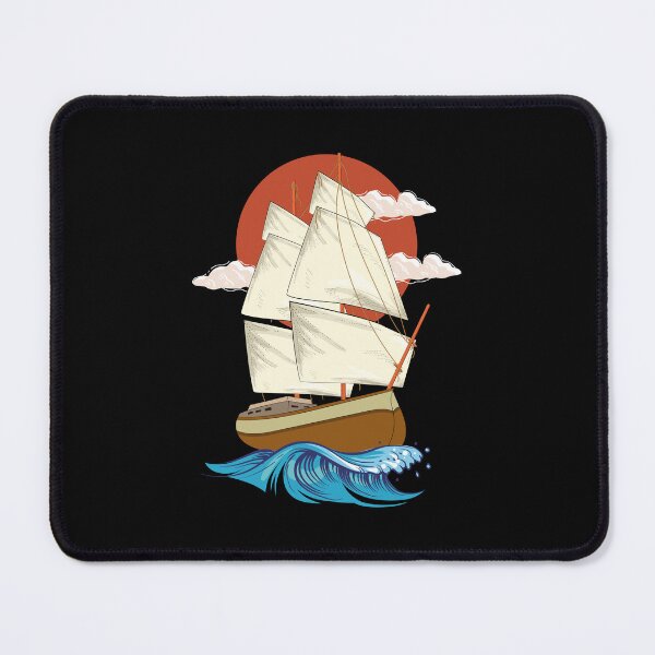 Item preview, Sailor Sea Lover Sail Boat Skipper Sunset Sailing designed and sold by bestshirtdesign.