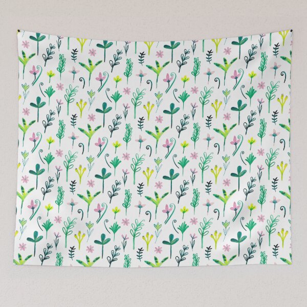 Item preview, Green Tendrils designed and sold by chelseadesigns2.
