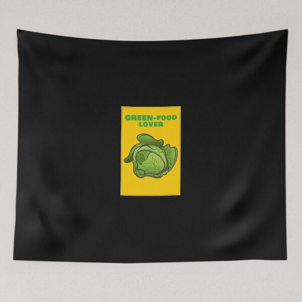 Item preview, Green Food Lover / Cabbage Guy designed and sold by Verbiage24.