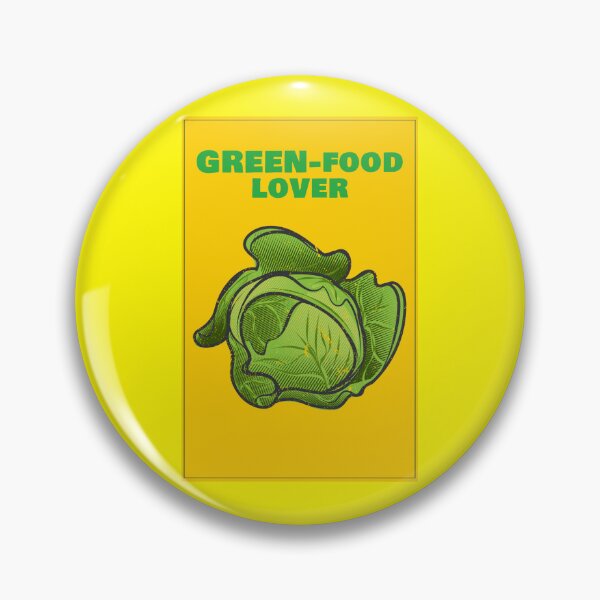 Item preview, Green Food Lover / Cabbage Guy designed and sold by Verbiage24.