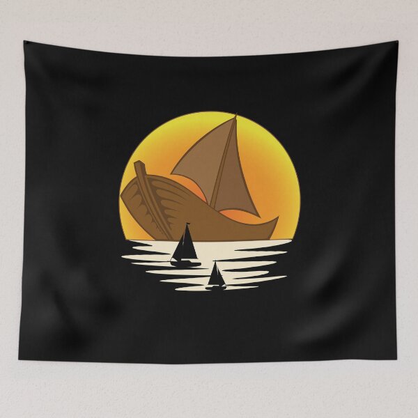 Item preview, Skipper Sail Boat Sea Lover Sailor Sunset Sailing designed and sold by bestshirtdesign.