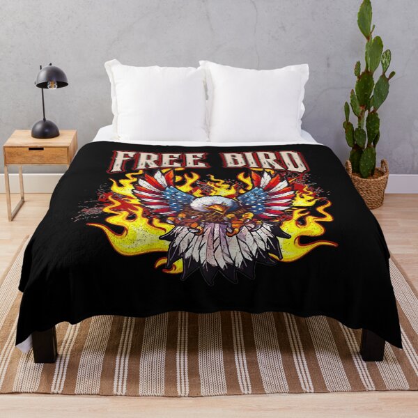Item preview, Free Bird Lynyrd American Rock Band Gift Fan designed and sold by GuidoAmato.