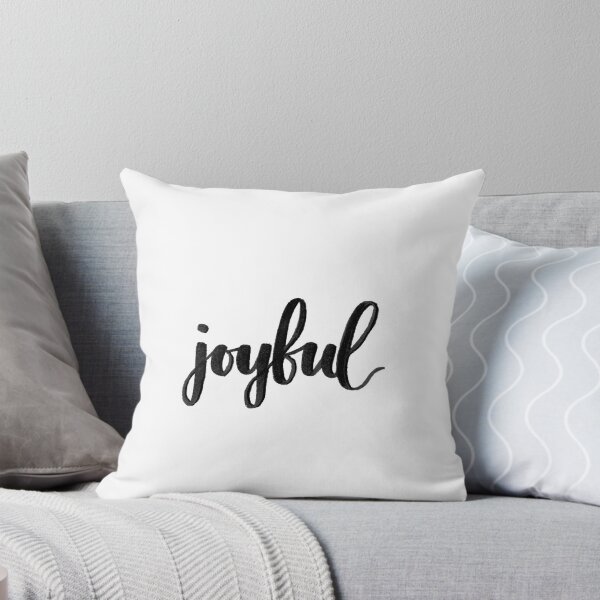 Item preview, joyful - hand-drawin calligraphy designed and sold by missgabby.