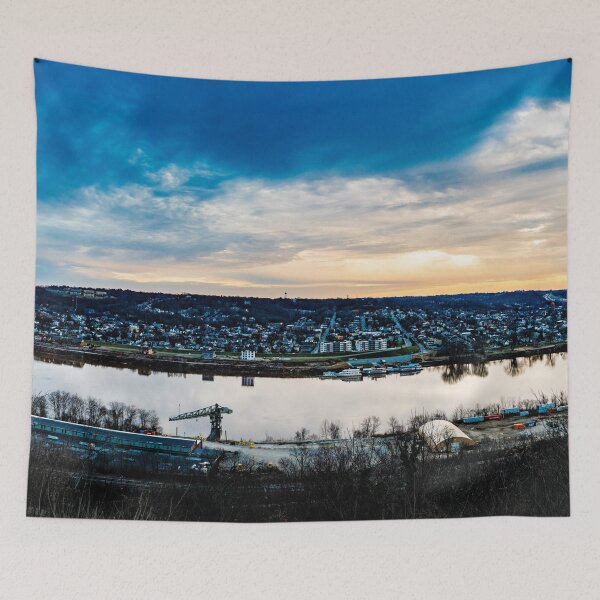Item preview, Cincinnati Ohio Ohio River View From Eden Park designed and sold by DaveFilm.
