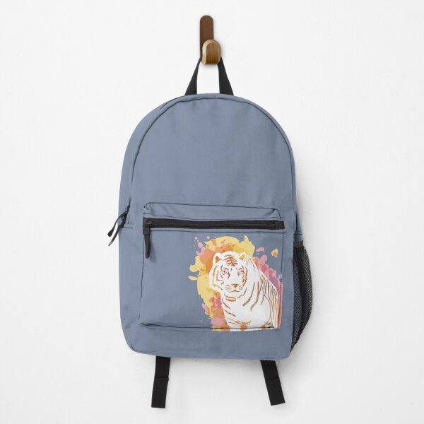 Item preview, Tiger on a background of watercolor splashes designed and sold by ElenaKud.