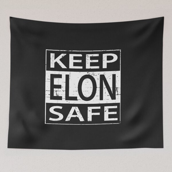 Item preview, Keep Elon Safe #KeepElonSafe designed and sold by deichmonster.