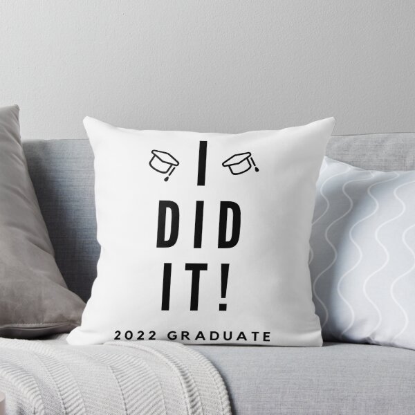 Item preview, I Did It. 2022 Graduate. Simple Typography Black Graduation 2022 Design with Graduation Caps. designed and sold by That Cheeky Tee.