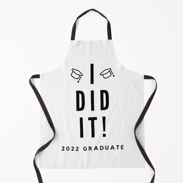 Item preview, I Did It. 2022 Graduate. Simple Typography Black Graduation 2022 Design with Graduation Caps. designed and sold by That Cheeky Tee.