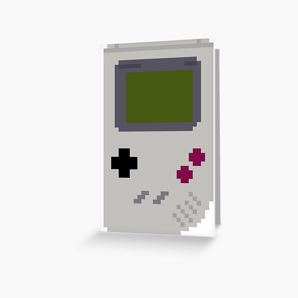 Gameboy Greeting Card