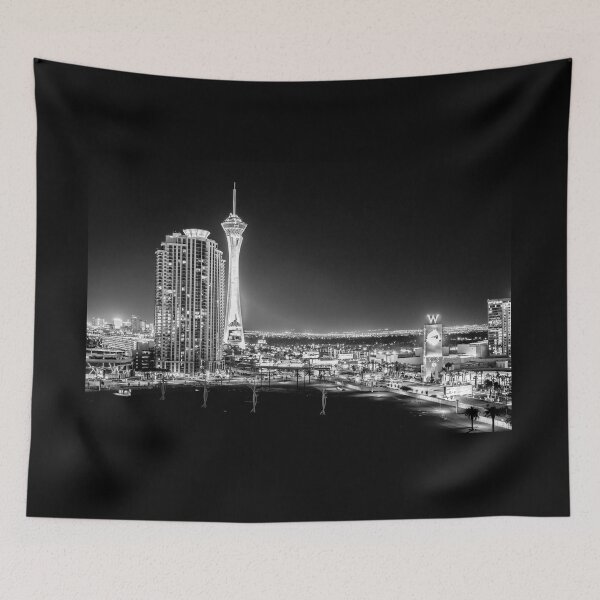 Item preview, Las Vegas Stratosphere Hotel Black and White designed and sold by DaveFilm.