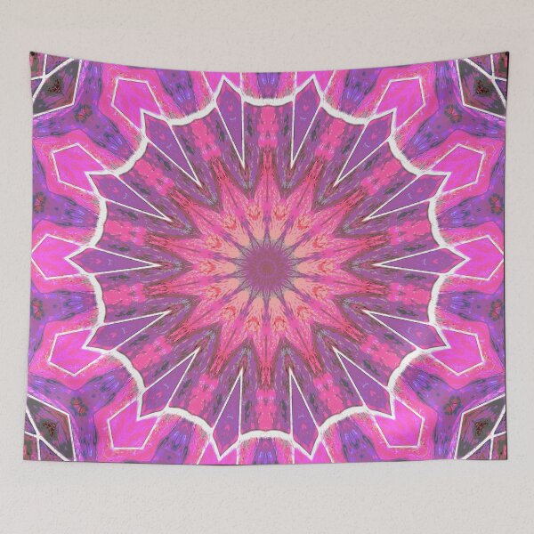 Item preview, INSPIRING SHADES OF PINK MANDALA BOHEMIAN MARBLE FANTASY. designed and sold by Ralek.