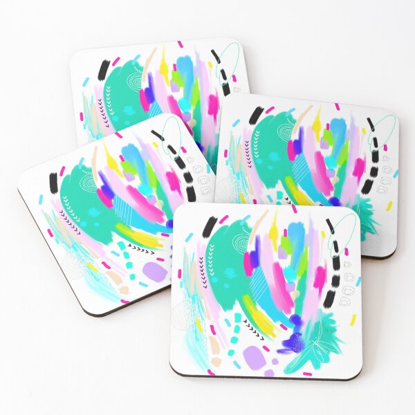 Item preview, Abstract Painting in Fun Colors designed and sold by MyArt23.