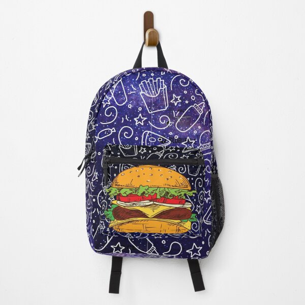 Item preview, BackPack Cosmic Burger designed and sold by Cocodino ⭐⭐⭐⭐⭐.