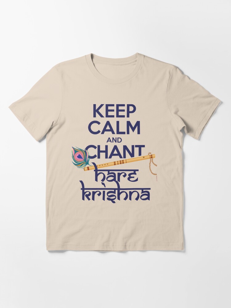 Keep Calm and Chant Hare Krishna Mantra Chanting' Women's T-Shirt